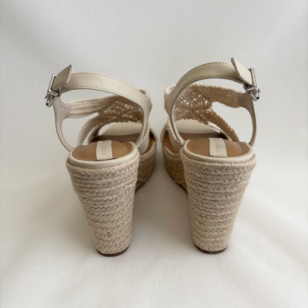 Copper Key | Dreamcatcher Macrame EspadrillIe Platform Wedges - Picture 4 of 9